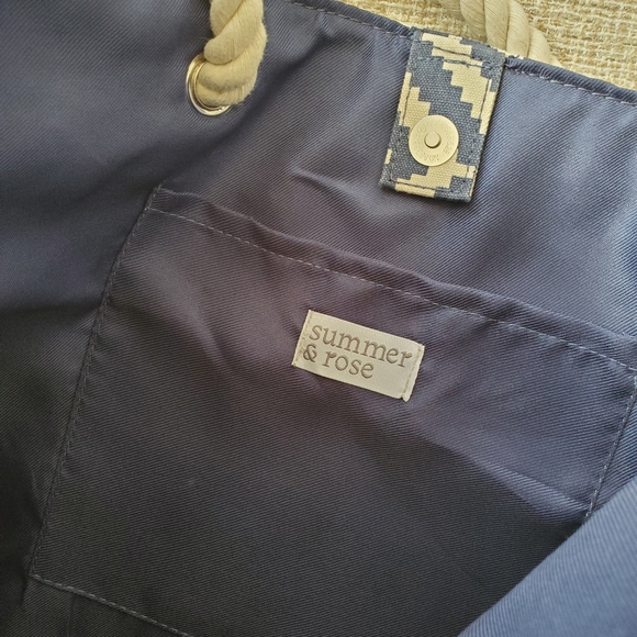 Summer & Rose Rope Handle Tote Bag - Picture 8 of 12